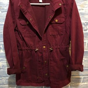 Maroon Jacket Size Small
